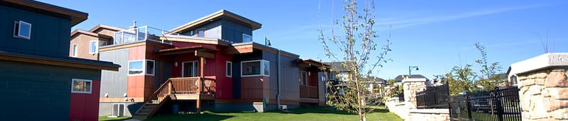 Modern and Craftsman Homes in Larch Park Edmonton